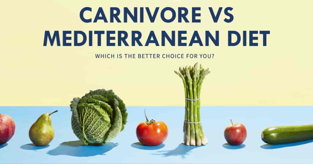 Carnivore Diet vs Mediterranean Diet